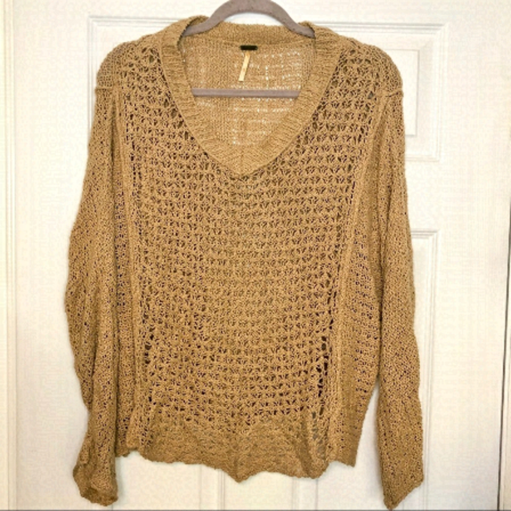 𝅺FREE People Cozy Cotton Pullover Sweater XS
